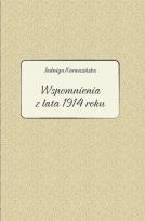 Okładka książki Jadwiga Karwasińska Wspomnienia z lata 1914 roku