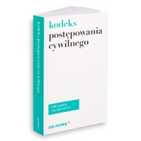 Okładka książki Kodeks Postępowania Cywilnego