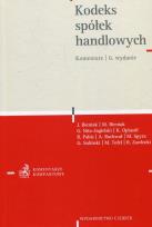 Okładka książki Kodeks spółek handlowych Komentarz