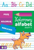 Okładka książki Kolorowy alfabet Zeszyt 2