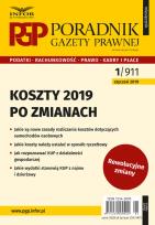 Opakowanie Koszty 2019 po zmianach