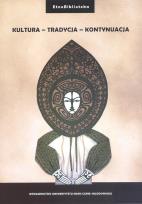 Okładka książki Kultura, tradycja, kontynuacja