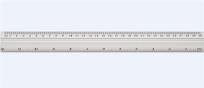 Opakowanie Linijka aluminiowa 30cm GRAND
