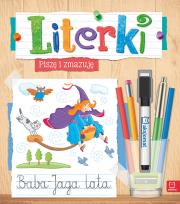 Okładka książki Literki. Piszę i zmazuję