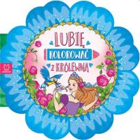 Okładka książki Lubię kolorować z królewną