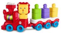 Okładka książki Lwi Pociąg - Klocki do układania