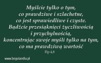 Opakowanie Magnes 37 na lodówkę - Myślcie tylko o tym, co...