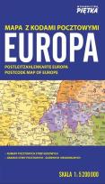 Opakowanie Mapa Europy - kodów pocztowych 1:5 200 000