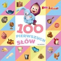 Okładka książki Masza i Niedźwiedź. 100 pierwszych słów