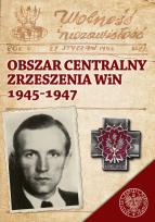 Okładka książki Obszar Centralny Zrzeszenia WiN 1945-1947