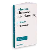 Okładka książki Ochrona Własności Intelektualnej i prawo prasowe 2019