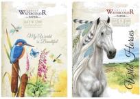 Opakowanie Papier artystyczny A4 8 arkuszy 200g/m2 + teczka