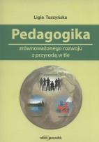 Okładka książki Pedagogika zrównoważonego rozwoju z przyrodą w tle