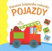 Okładka książki Pierwsza książeczka maluszka - pojazdy