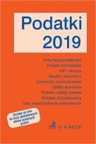 Okładka książki PODATKI 2019