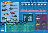 Opakowanie Podkład szkolny na biurko obustronny Hot Wheels