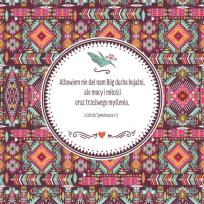 Opakowanie Podstawka korkowa - Albowiem nie dał nam Pan