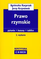 Okładka książki Prawo rzymskie Repetytoria