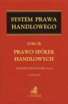 Opakowanie Prawo spółek handlowych Tom 2B