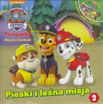 Okładka książki Psi Patrol 2 Pieski i leśna misja + DVD