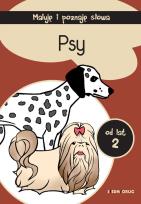 Okładka książki PSY MALUJĘ I POZNAJĘ SŁOWA