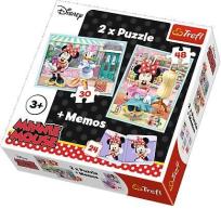 Opakowanie Puzzle 2w1+ memos - Hobby Minnie TREFL