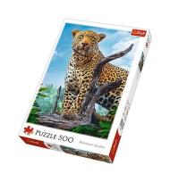 Opakowanie Puzzle 500 Dziki lampart TREFL