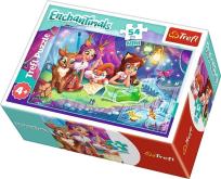 Opakowanie Puzzle 54 mini Wesoły dzień Enchantimals 1 TREFL