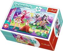 Opakowanie Puzzle 54 mini Wesoły dzień Enchantimals 3 TREFL