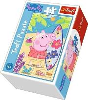Opakowanie Puzzle 54 mini Wesoły dzień Świnki Peppy 2 TREFL