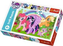 Opakowanie Puzzle 60 Tęczowa przyjaźń My little Pony TREFL