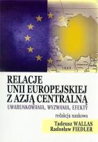 Okładka książki Relacje Unii Europejskiej z Azją Centralną