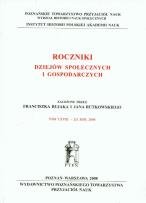 Opakowanie Roczniki dziejów społecznych i gospodarczych