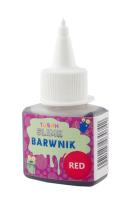 Opakowanie Slime barwnik - czerwony TUBAN