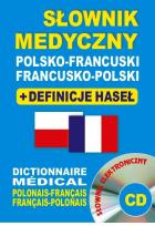 Okładka książki Słownik medyczny pol-fr i fr-pol + definicje + CD