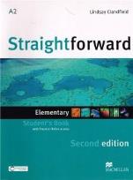 Okładka książki Straightforward 2nd ed. A2 Elementary SB + vebcod