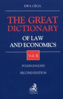 Okładka książki The Great Dictionary of Law and Economics 2 Polish - English