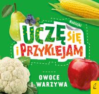 Okładka książki Uczę się i przyklejam. Owoce i warzywa