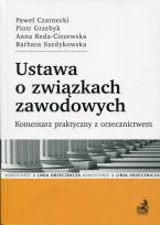 Okładka książki Ustawa o związkach zawodowych