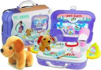 Opakowanie Walizka plecak psi salon piękności akcesoria 20 el