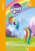 Okładka książki Wielki wyścig Rainbow Dash
