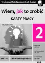 Okładka książki Wiem, jak to zrobić - Karty pracy - cz. 2