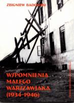 Okładka książki Wspomnienia małego warszawiaka (1934-1946)