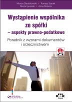 Okładka książki Wystąpienie wspólnika ze spółki aspekty