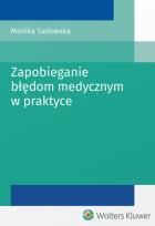 Okładka książki Zapobieganie błędom medycznym w praktyce