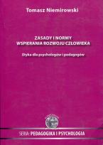 Okładka książki Zasady i normy wspierania rozwoju człowieka