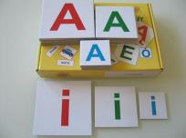 Okładka książki Zestaw dydaktyczny. Samogłoski