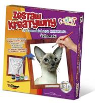 Okładka książki Zestaw Kreatywny do malowania - Syjamski