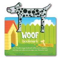 Opakowanie Zwierzęca zakładka do książki - Woof - Pies