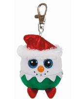 Opakowanie Beanie Boos Eggnog - Bałwan 8.5cm - Brelok